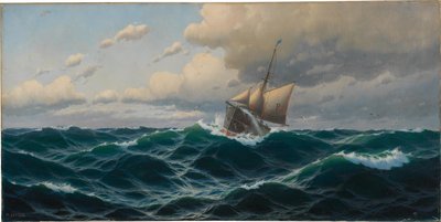 Ship on High Seas by Max Jensen